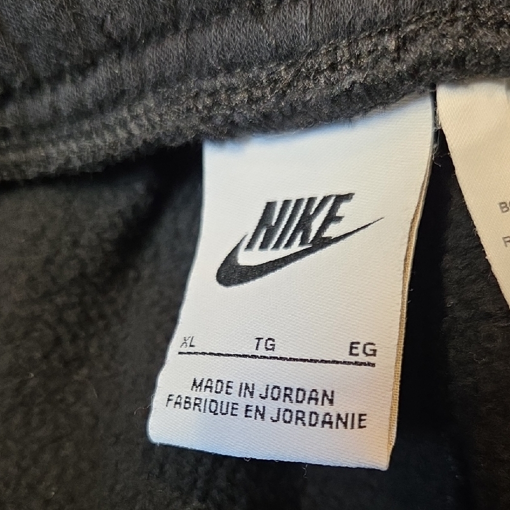 Nike Kids XL Black and White Sweatpants - Picture 2 of 5